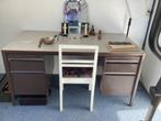 Stalen bureau, Huis en Inrichting, Bureaus, Ophalen, Gebruikt, Bureau