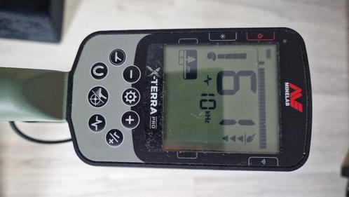 metaaldetector MineLab X terra pro met accesoires, Hobby en Vrije tijd, Metaaldetectors, Zo goed als nieuw, Garrett, Ophalen of Verzenden