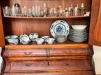 Laatste kans / Blue rose fine China servies, Antiek en Kunst, Antiek | Servies compleet, Ophalen