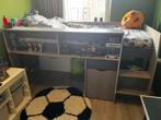 Halfhoogslaper met bureau, Kinderen en Baby's, Kinderkamer | Stapelbedden en Hoogslapers, Ophalen, Zo goed als nieuw, Hoogslaper