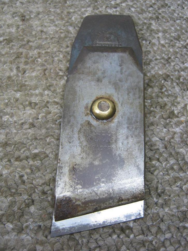 Schuine schaaf beitel. Thos. Ibbotson, Antiek en Kunst, Antiek | Gereedschap en Instrumenten, Verzenden