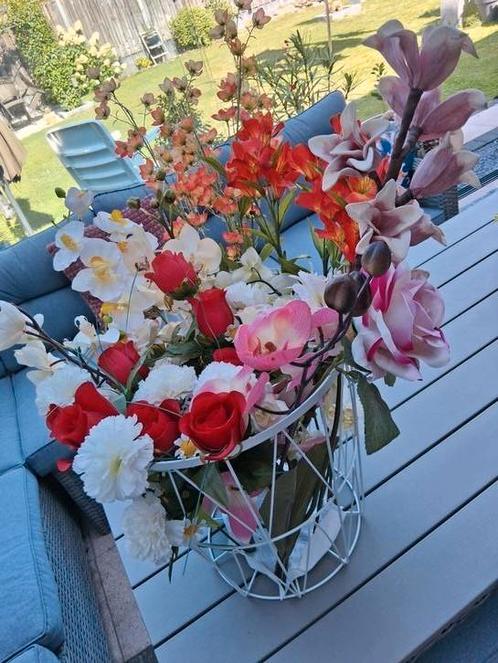 Alles-in-1-koop! Prachtig, groot pakket zijden bloemen., Huis en Inrichting, Woonaccessoires | Overige, Zo goed als nieuw, Ophalen of Verzenden