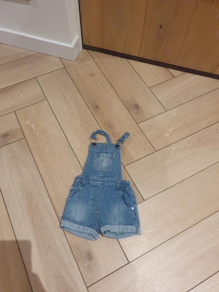 Leuke tuinbroek maat 68, Ophalen of Verzenden, Zo goed als nieuw, Meisje, Broekje