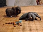Schleich muskusos, miereneter, varaan., Verzamelen, Dierenverzamelingen, Ophalen of Verzenden, Zo goed als nieuw, Paard, Beeldje of Figuurtje
