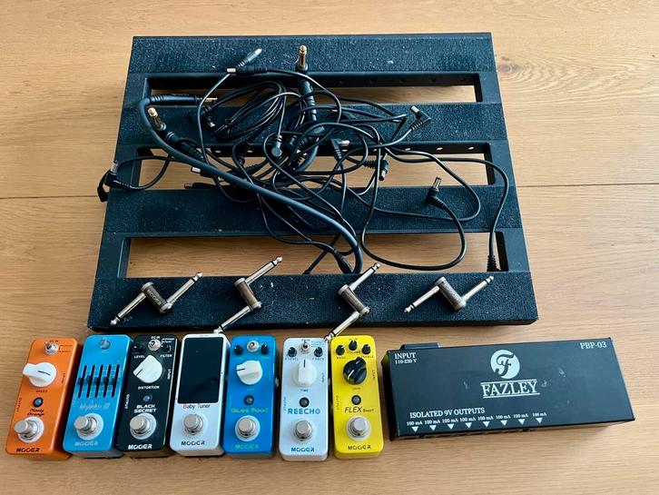 Mooer Micro Pedalen set . . ., Muziek en Instrumenten, Effecten, Gebruikt, Ophalen of Verzenden