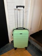 Mint groene rol koffer, Ophalen, Gebruikt, Hard kunststof, Slot