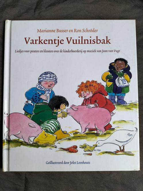 Marianne Busser & Ron Schröder - Varkentje Vuilnisbak, Boeken, Kinderboeken | Baby's en Peuters, Zo goed als nieuw, Ophalen of Verzenden
