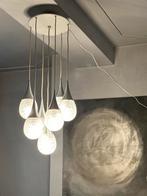 Doria luchter met 7  bollen, Ophalen of Verzenden, Zo goed als nieuw, Glas, Jaren 50 design