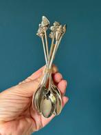 Set van 6 verzilverde theelepeltjes met schelpen, Verzenden