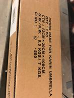 Nieuw in doos parasolvoet 108 cm, Ophalen of Verzenden, Zo goed als nieuw, Minder dan 1 meter, Parasolvoet