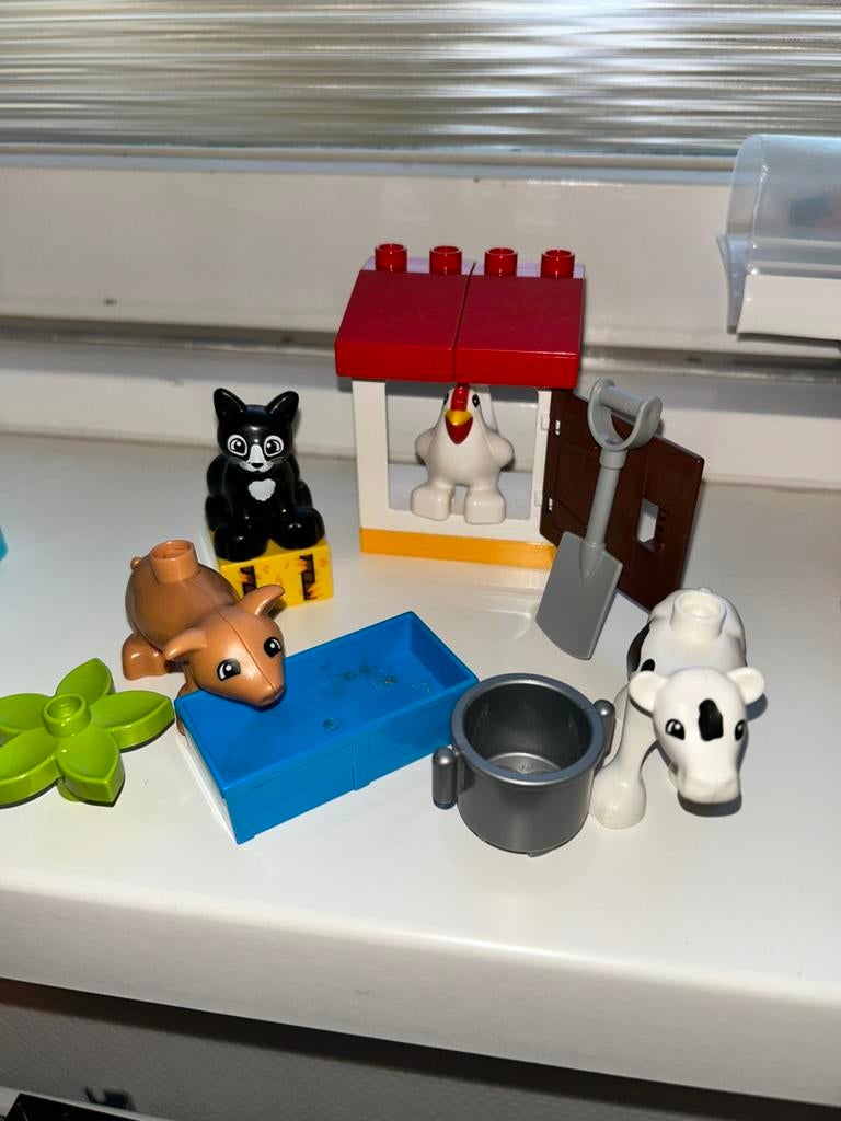 Duplo boerderijdieren, Kinderen en Baby's, Speelgoed | Duplo en Lego, Ophalen of Verzenden, Zo goed als nieuw, Duplo