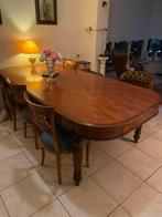 Mahoniehouten eettafel victoriaanse stijl, Ophalen