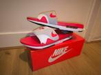 Nike air max 1 slippers university red black. maat 46 us 12, Nieuw, Slippers, Ophalen of Verzenden, Nike