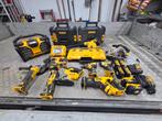 Complete set De Walt accu gereedschap met accu's en laders, Ophalen, Gebruikt