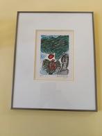 Prachtige zeefdruk van Corneille met lijst, Ophalen