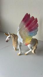 Schleich gevleugelde regenboogeenhoorn, Ophalen of Verzenden, Zo goed als nieuw, Paard, Beeldje of Figuurtje