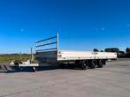 Hapert azure H-3 plateauwagen aanhanger 500x220 parabool, Auto diversen, Aanhangers en Bagagewagens, Ophalen, Zo goed als nieuw