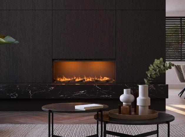 Faber elektrische haard model E-slim 1200/450 Front, Huis en Inrichting, Haarden, Zo goed als nieuw, Elektrische haard, Ophalen