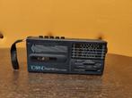 Vintage "Sound & Vision" 10-bands Radio met Cassette Recorde, ., Ophalen of Verzenden, Zo goed als nieuw, .