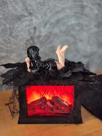 Unieke Halloween Sexy Grim Reaper op elektrische haard, Ophalen of Verzenden, Nieuw