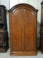 wortelnoten hoekkast, Huis en Inrichting, Ophalen, Hoekkast, 100 tot 150 cm, 75 cm of meer