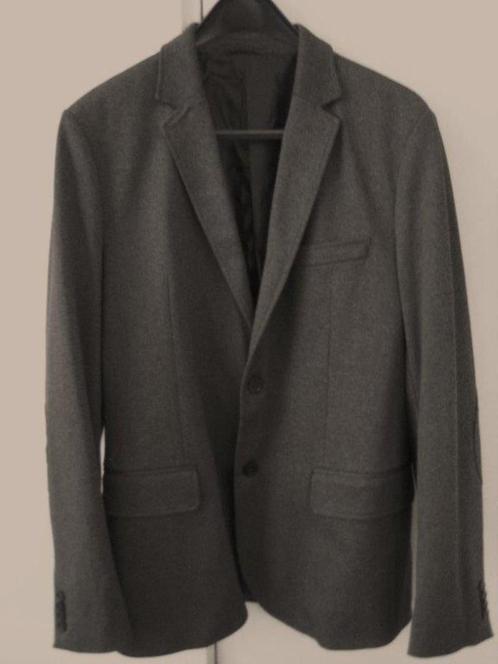 Zeer mooie bruin-grijze tricot colbert TOM TAILOR XLsnazzeys, Kleding | Heren, Kostuums en Colberts, Nieuw, Maat 52/54 (L), Bruin