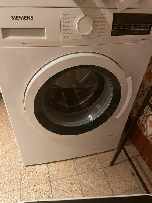Siemens iSensoric wasmachine (en droger set), Witgoed en Apparatuur, Wasmachines, Voorlader, 6 tot 8 kg, Minder dan 85 cm, 1200 tot 1600 toeren