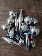 Oude glazen kerstballen set, Antiek en Kunst, Ophalen