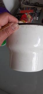 Metalic bloempot, Ophalen of Verzenden, Zo goed als nieuw, Rond, Minder dan 30 cm