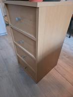 Nachtkastje 4 lades, Huis en Inrichting, Kasten | Roldeurkasten en Archiefkasten, Ophalen, 25 tot 50 cm, Minder dan 100 cm