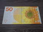 Biljet 50 gulden Zonnebloem, 1982, Postzegels en Munten, Bankbiljetten | Nederland, Ophalen of Verzenden, 50 gulden