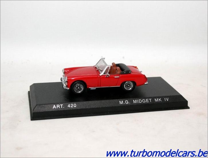 MG Midget MK IV 1969 Spider 1/43 DetailCars, Hobby en Vrije tijd, Modelauto's | 1:43, Nieuw, Auto, Overige merken, Ophalen of Verzenden
