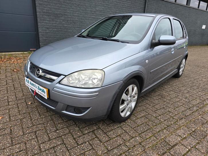 Opel Corsa 1.2 16V Twinport 5D 2006 Grijs apk 6-9-2026 Airco, Auto's, Opel, Bedrijf, Corsa, ABS, Airbags, Boordcomputer, Centrale vergrendeling