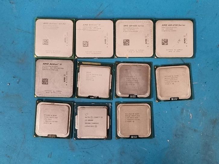 diverse amd en intel processors, Computers en Software, Processors, Gebruikt, 2 tot 3 Ghz, Ophalen of Verzenden