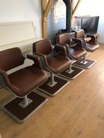4 IZGS Interstuhl Silver chair 810S Design bureaustoel stoel, Huis en Inrichting, Stoelen, Ophalen, Bruin, Zo goed als nieuw, Nvt