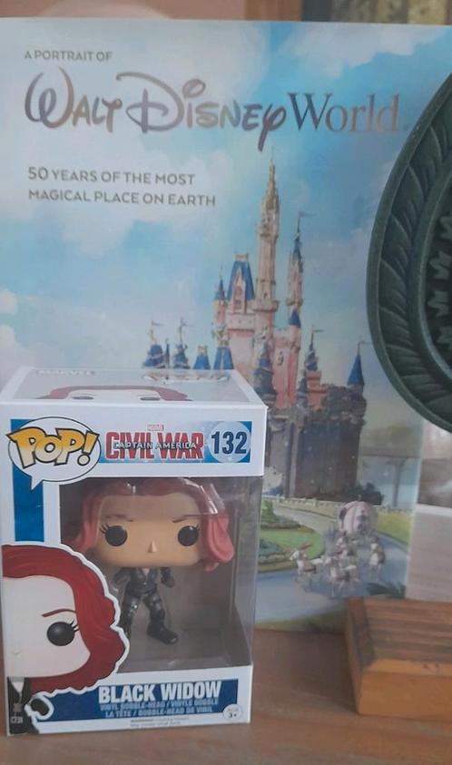Funko Pop: Black Widow 132, Civil War, Marvel, Verzamelen, Poppetjes en Figuurtjes, Ophalen of Verzenden