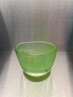 Vintage schaalte - jdc glass., Ophalen of Verzenden, Zo goed als nieuw, Rond, Glas