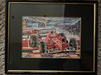 Ferrari F1 in Monaco van Patrice Merot, Ophalen of Verzenden