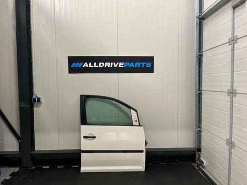 VW Volkswagen Caddy Voorportier rechts R902 wit 2K0831056B, Auto-onderdelen, Carrosserie en Plaatwerk, Deur, Voor, Rechts, Gebruikt