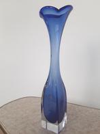 Vintage glazen (trompet) vaas, Bo Borgstrom Aseda 32cm hoog, Antiek en Kunst, Ophalen of Verzenden