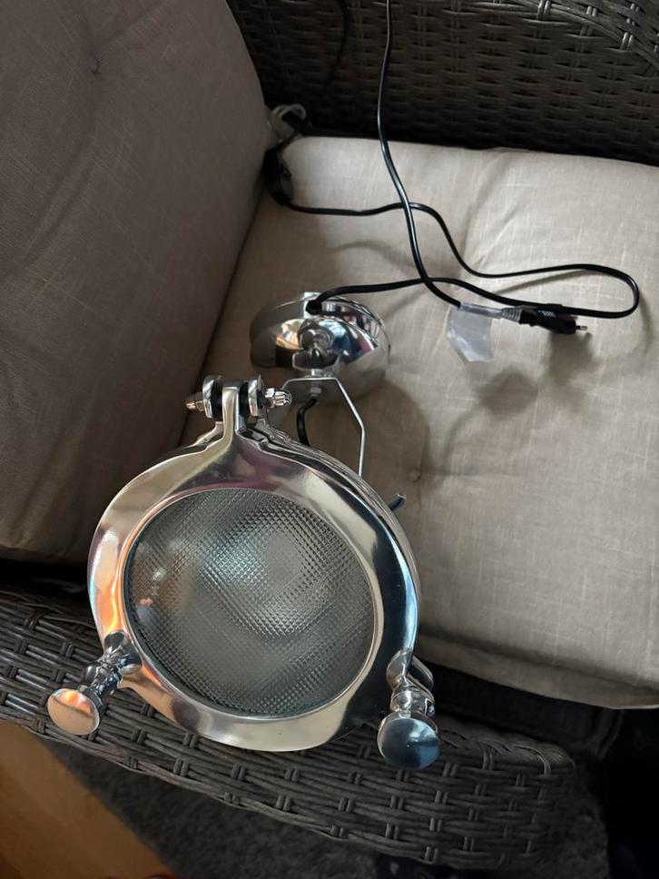 Rivièra Maison Lamp - Stijlvol & Uniek! 70€, Huis en Inrichting, Lampen | Tafellampen, Zo goed als nieuw, Minder dan 50 cm, Metaal