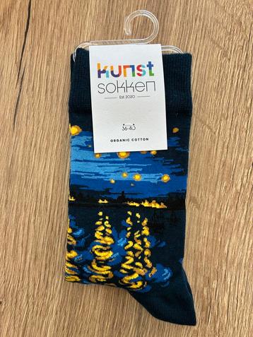 Kunst Sokken - Van Gogh Sterrennacht - Maat 36-40 beschikbaar voor biedingen