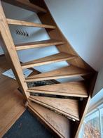 Houten trappen, Doe-het-zelf en Verbouw, Ladders en Trappen, Ophalen, Gebruikt, Trap, 2 tot 4 meter