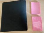 Kpop binder + 50 roze sleeves, Ophalen of Verzenden, Gebruikt, Sleeves of Kaarthoesjes
