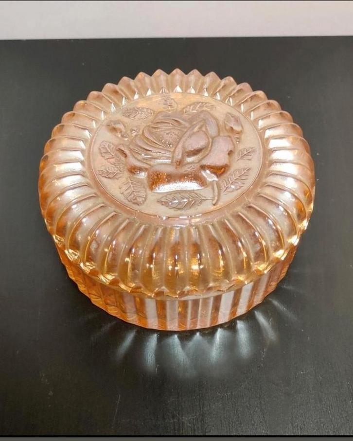 Art-déco bonbonnière, Antiek en Kunst, Antiek | Glas en Kristal, Ophalen of Verzenden