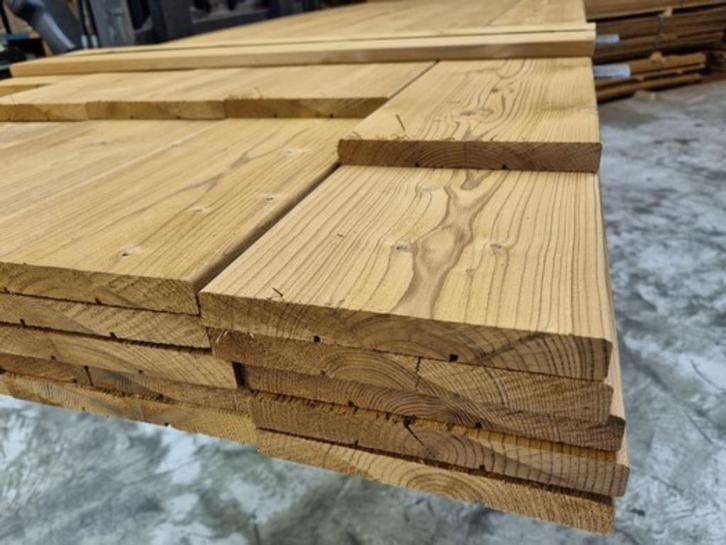 Thermowood planken 2.0x18.5 cm - nr: tp196, Tuin en Terras, Palen, Balken en Planken, Nieuw, Planken, 250 cm of meer, Ophalen