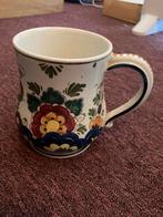 Delfts Polychroom Handbeschilderde Kan, Ophalen of Verzenden