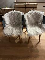 Kuipstoeltjes, Huis en Inrichting, Gebruikt, Twee, Landelijk, Grijs