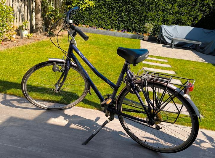 Gazelle stadsfiets, Fietsen en Brommers, Fietsen | Dames | Sportfietsen en Toerfietsen, Gebruikt, Gazelle, Minder dan 10 versnellingen