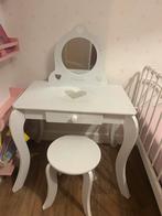 Kaptafel met Stoel - Kinderkamer, Ophalen, Zo goed als nieuw, Tafel(s) en Stoel(en)